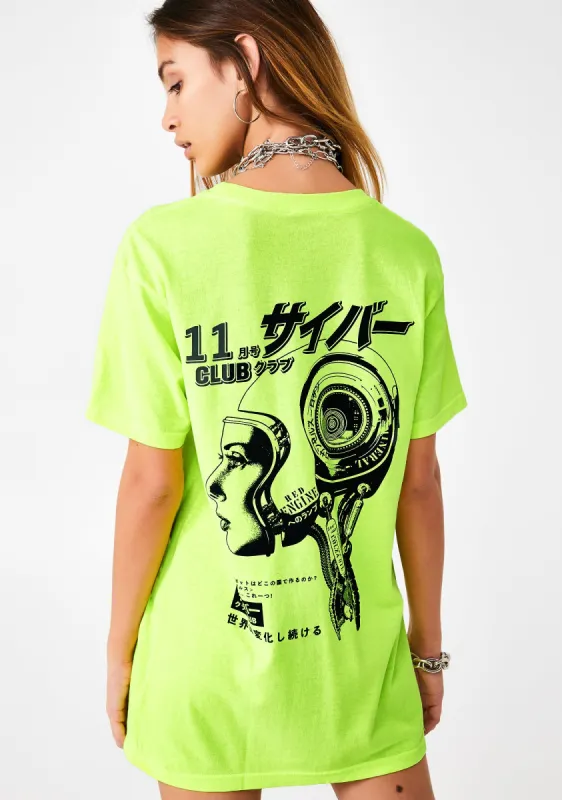 Club II Graphic Tee sold by Dolls Kill