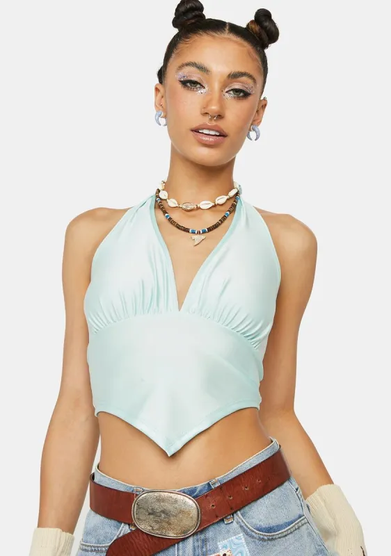 Bring The Good Times Halter Top sold by Dolls Kill