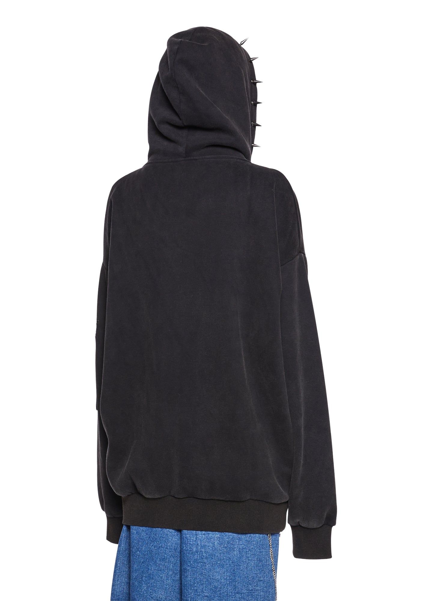 Sonic Scream Oversized Hoodie sold by Dolls Kill product image thumbnail 4