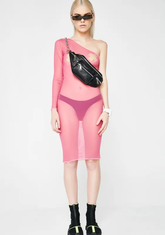 One Shoulder Dress sold by Dolls Kill