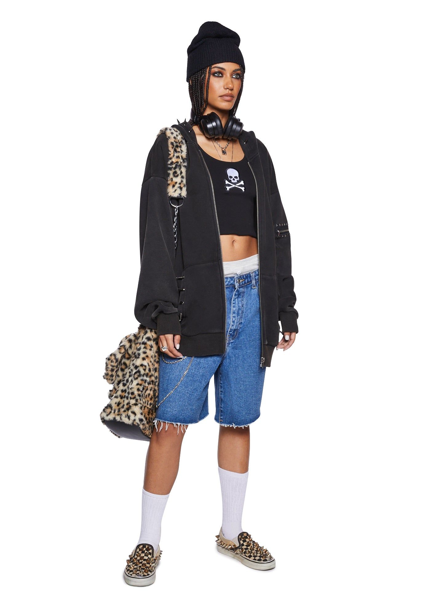 Sonic Scream Oversized Hoodie sold by Dolls Kill product image thumbnail 2