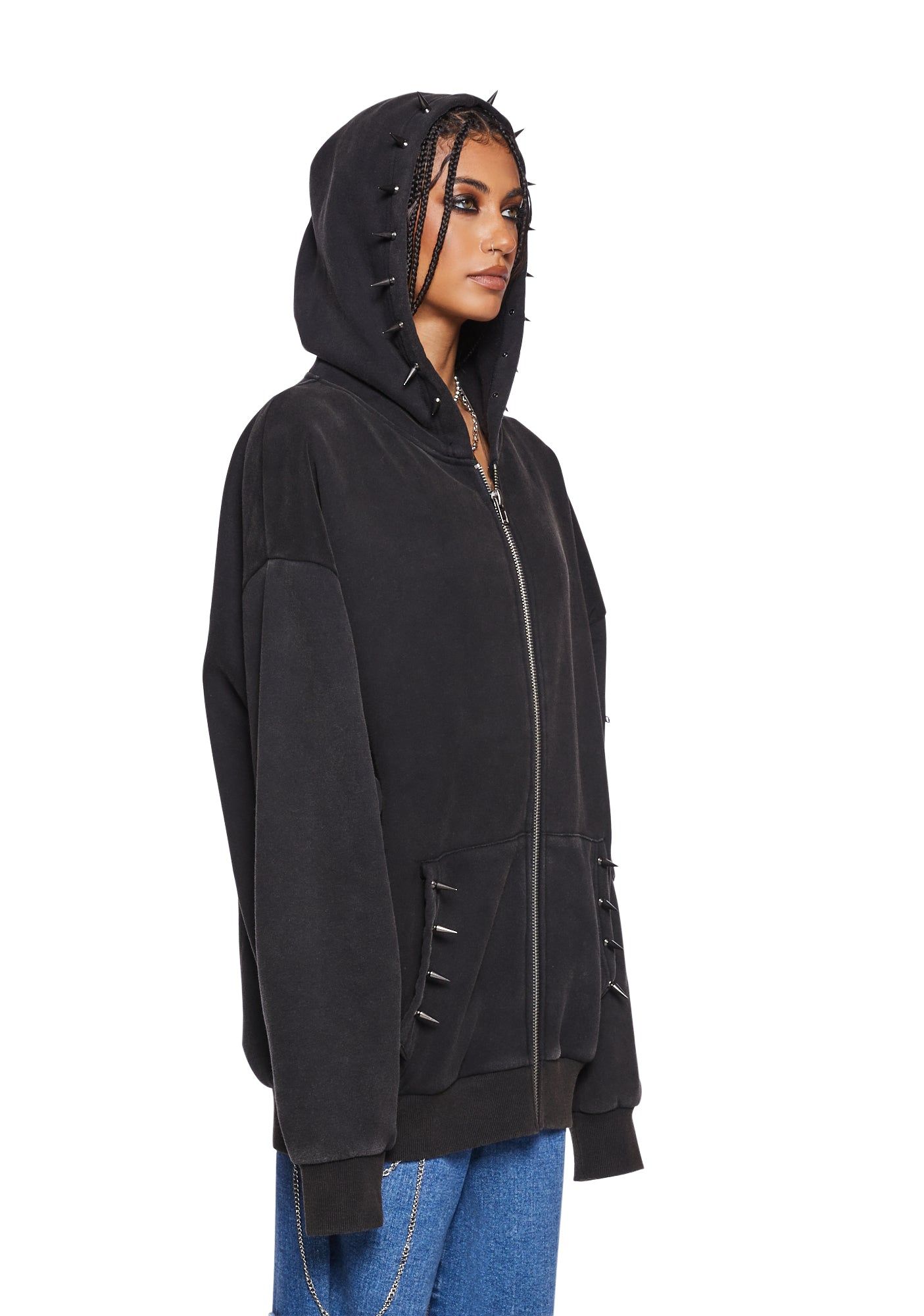 Sonic Scream Oversized Hoodie sold by Dolls Kill product image thumbnail 3