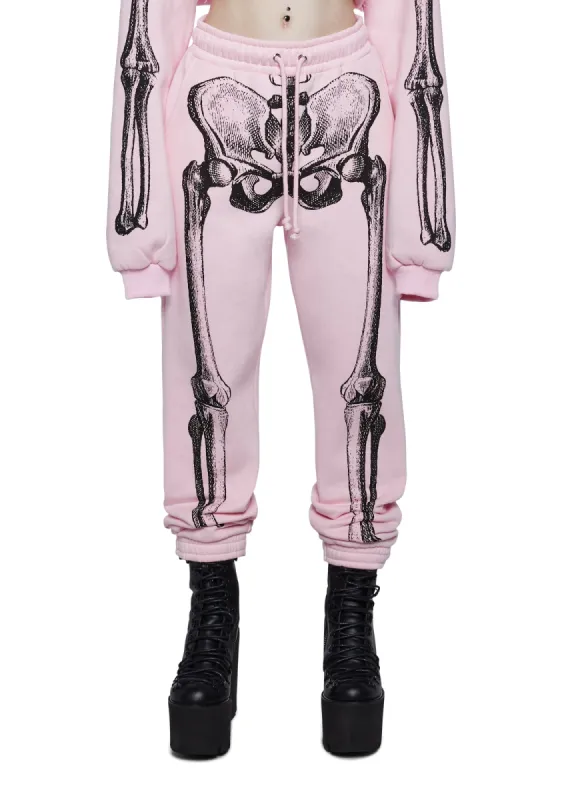 Rib By Rib Jogger Sweatpants sold by Dolls Kill