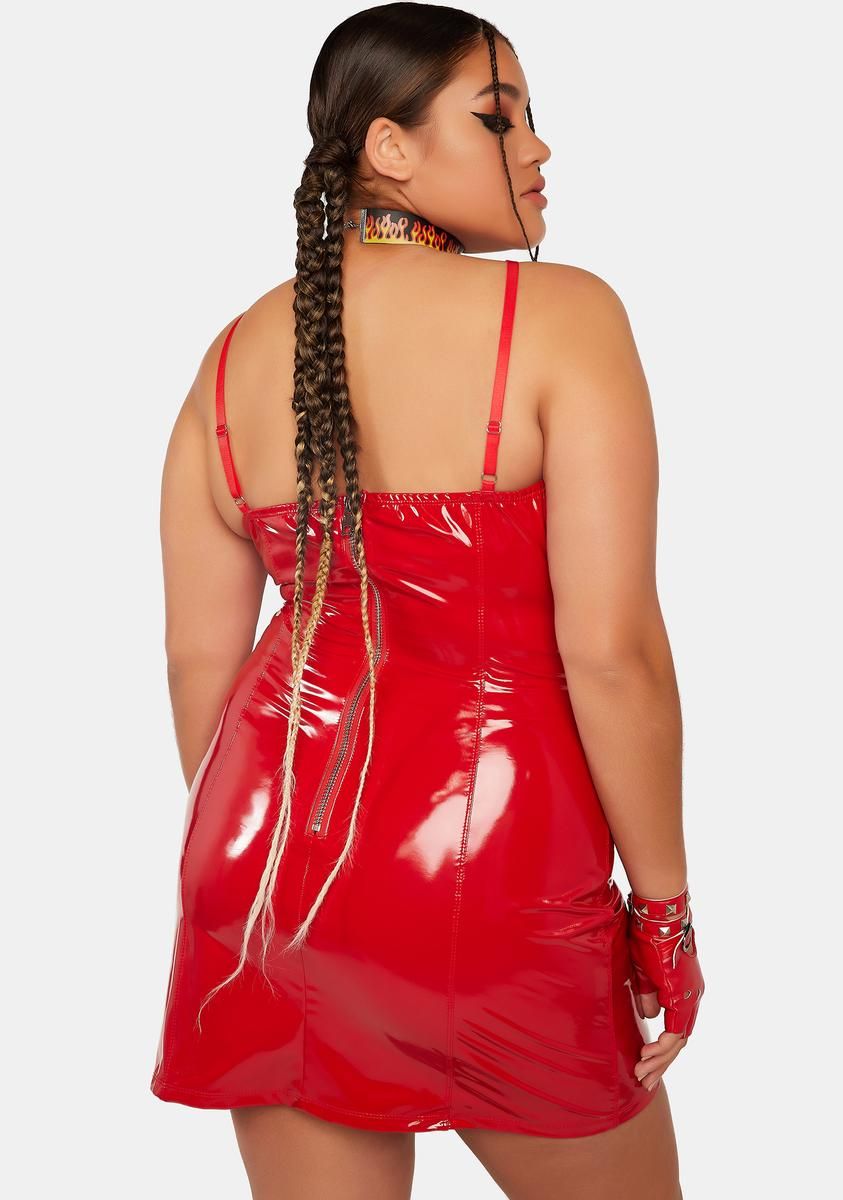 Plus Turn Up The Heat Mini Dress sold by Dolls Kill product image thumbnail 4