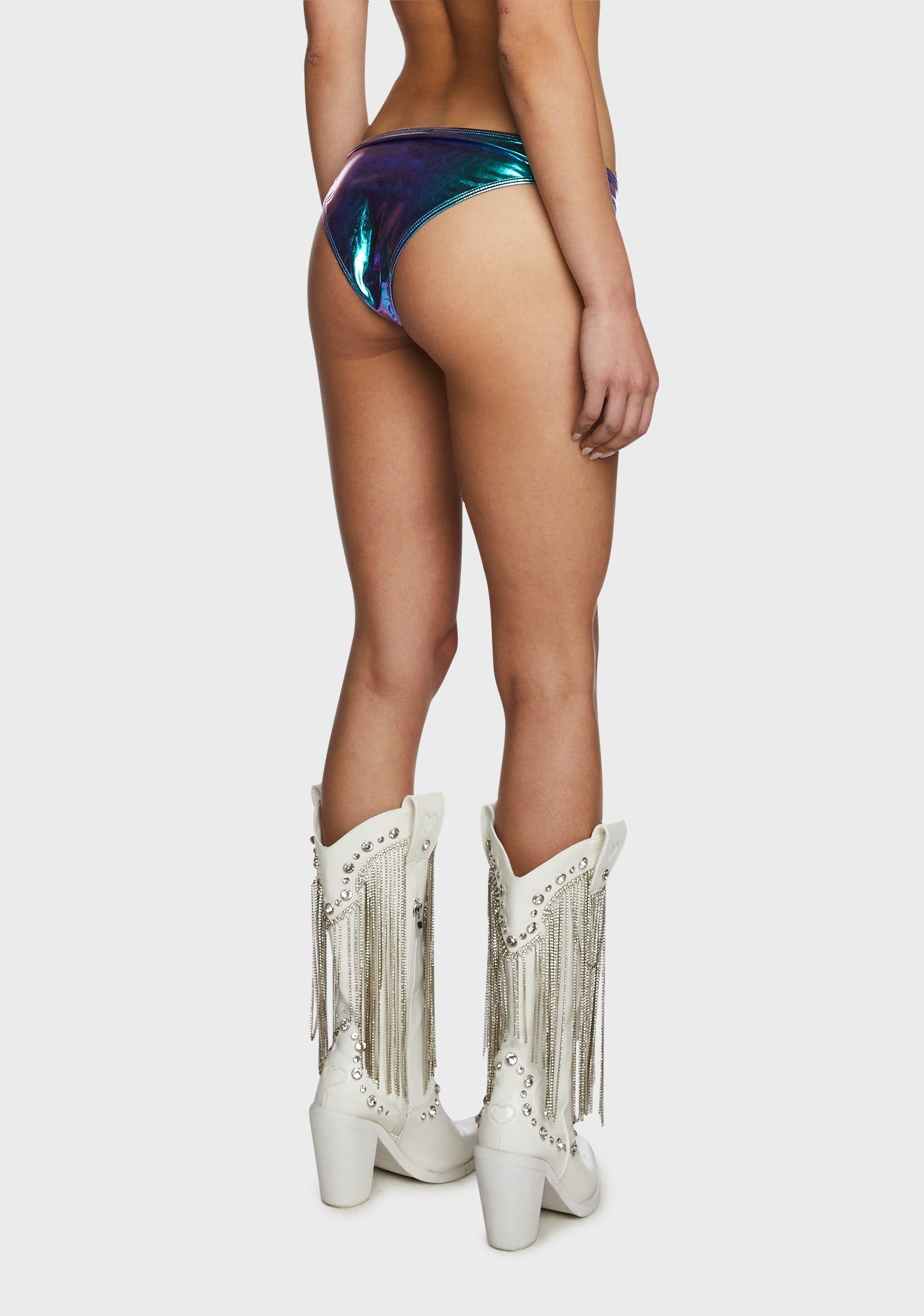 Cosmic Ace Metallic Bottoms sold by Dolls Kill product image thumbnail 3