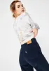 Navy Blue Ribcage Wide Leg Corduroy Pants sold by Dolls Kill