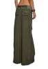 Downbeat Maxi Cargo Skirt - Green sold by Dolls Kill