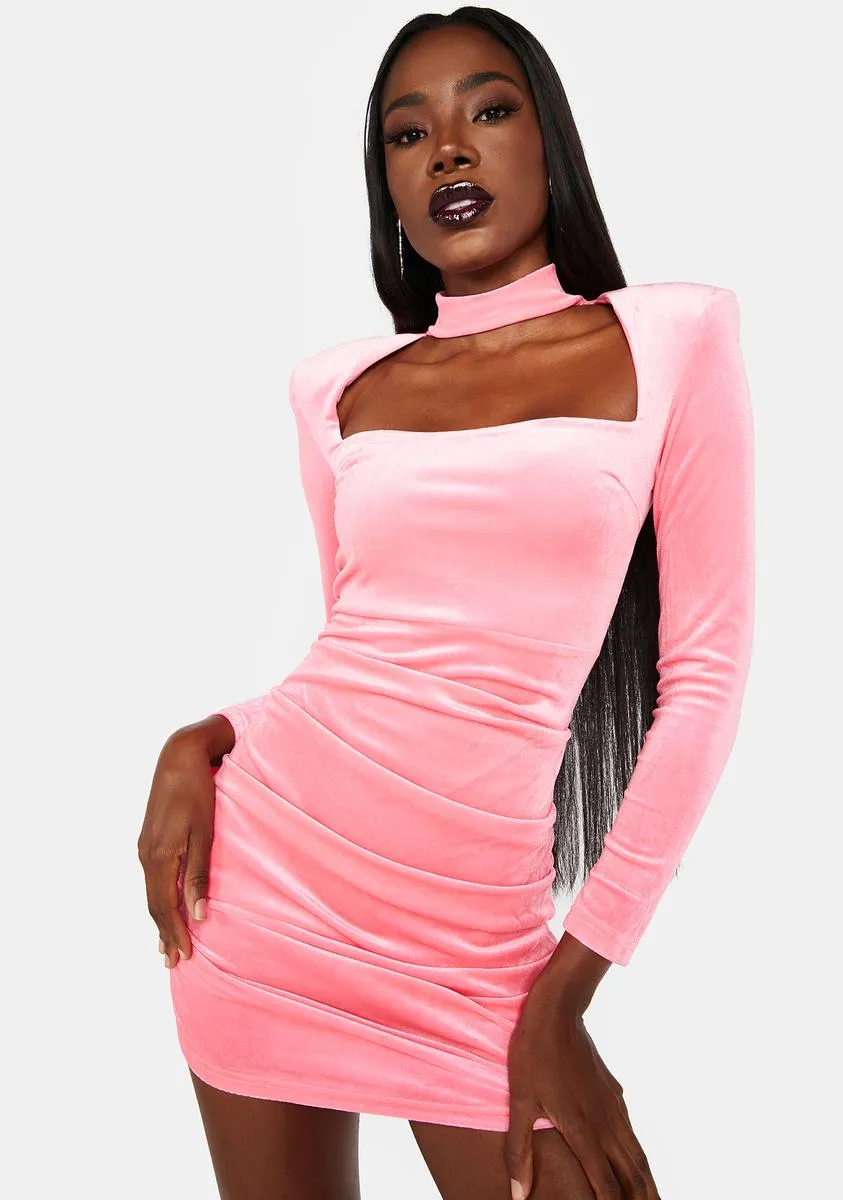 Sugar Decadent Pleasures Velvet Mini Dress sold by Dolls Kill