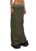 Downbeat Maxi Cargo Skirt - Green sold by Dolls Kill