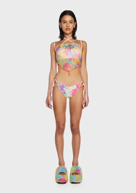 Daydreamers Only Bikini Set sold by Dolls Kill