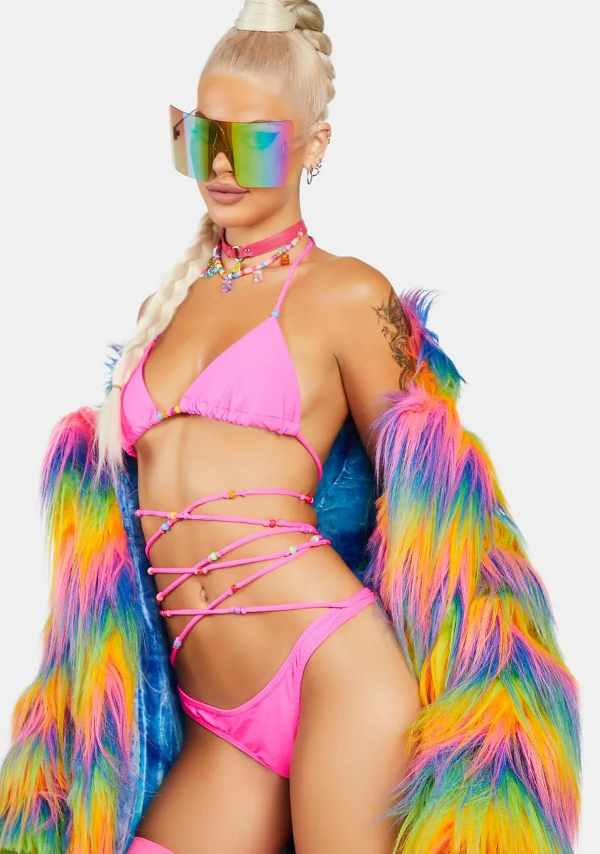 Text Me On Lingerie Set sold by Dolls Kill product image thumbnail 2