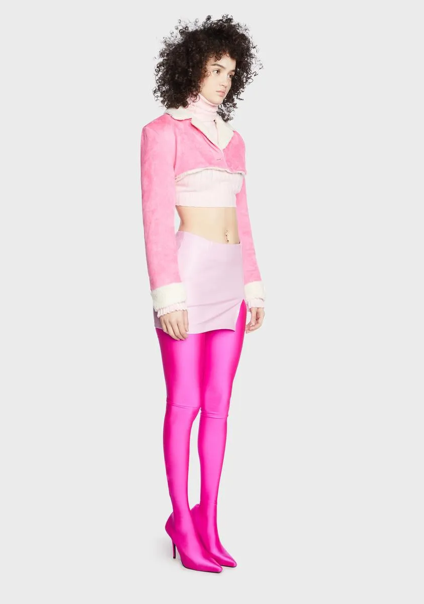 Candy Handle It Beautifully Cropped Jacket sold by Dolls Kill product image thumbnail 3