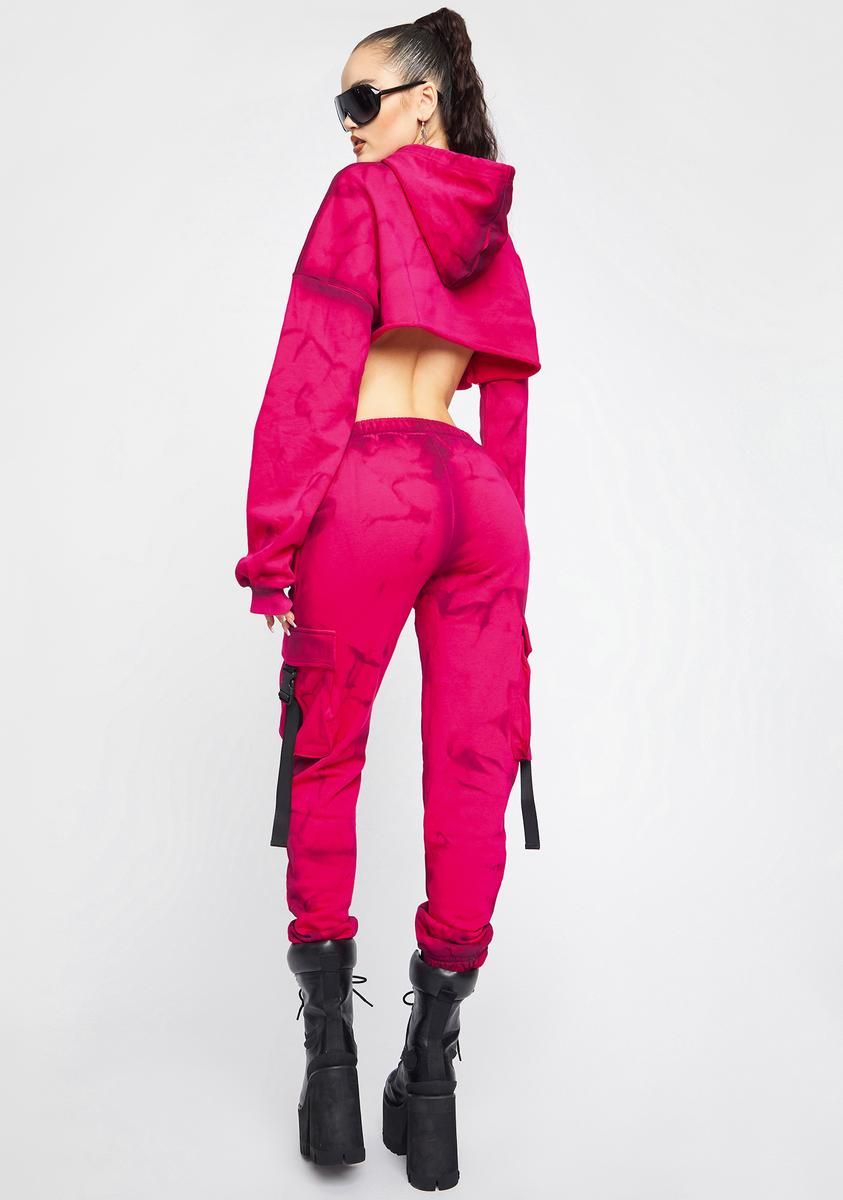Rude Mood Cargo Joggers sold by Dolls Kill product image thumbnail 4