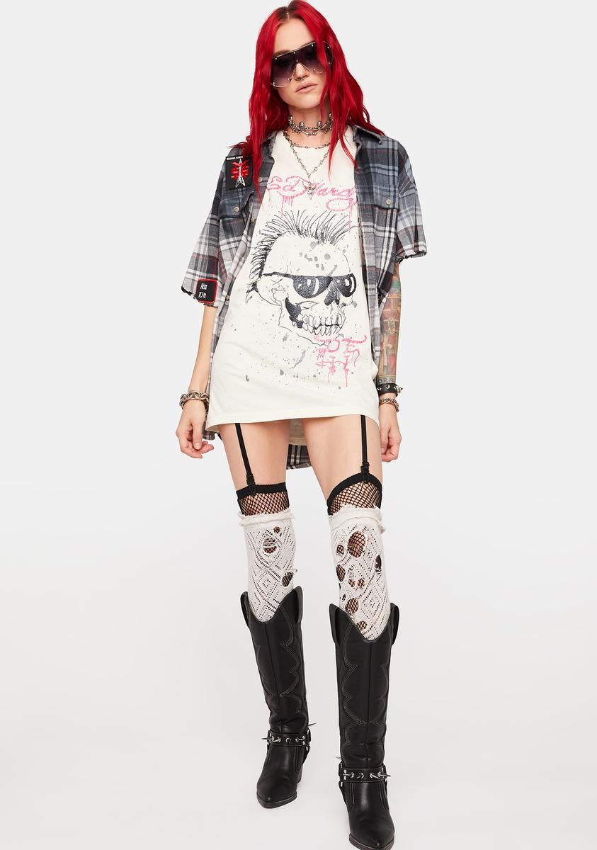 Punks Not Dead Muscle Tank sold by Dolls Kill product image thumbnail 3