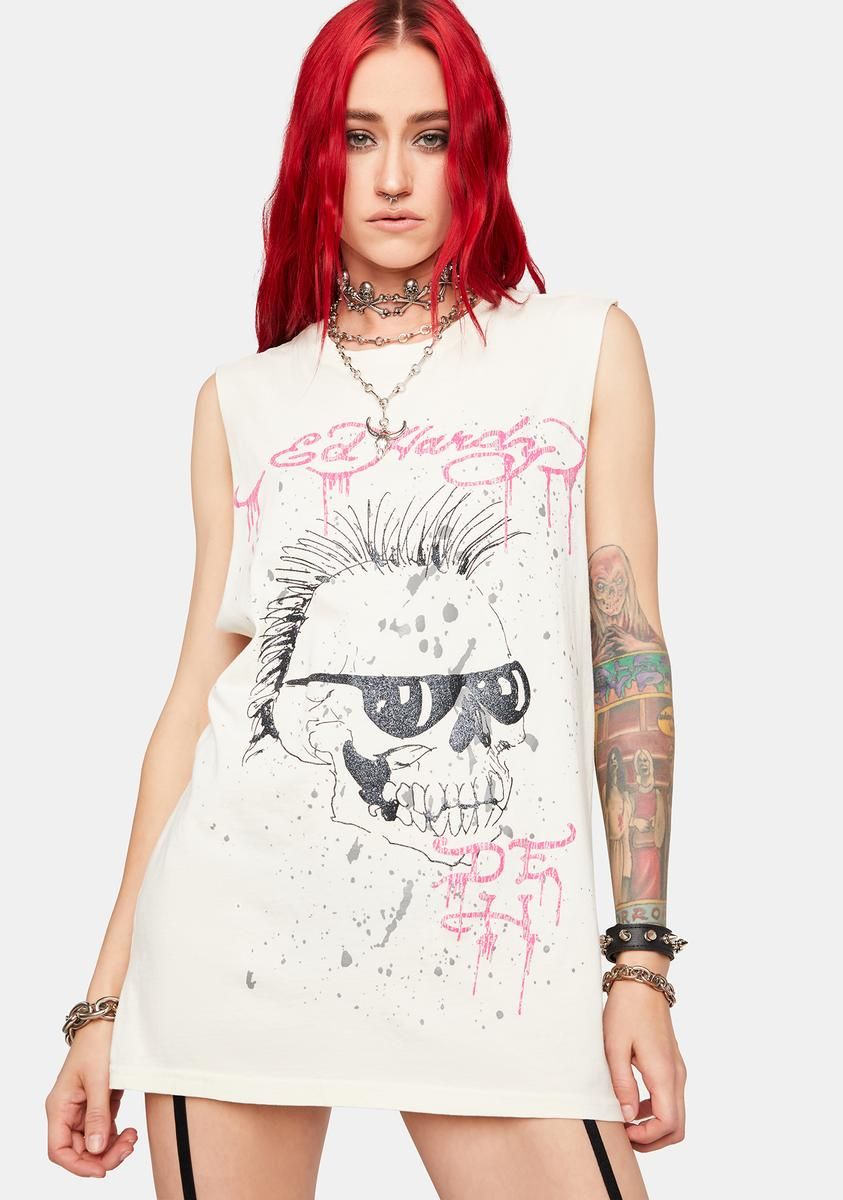 Punks Not Dead Muscle Tank sold by Dolls Kill