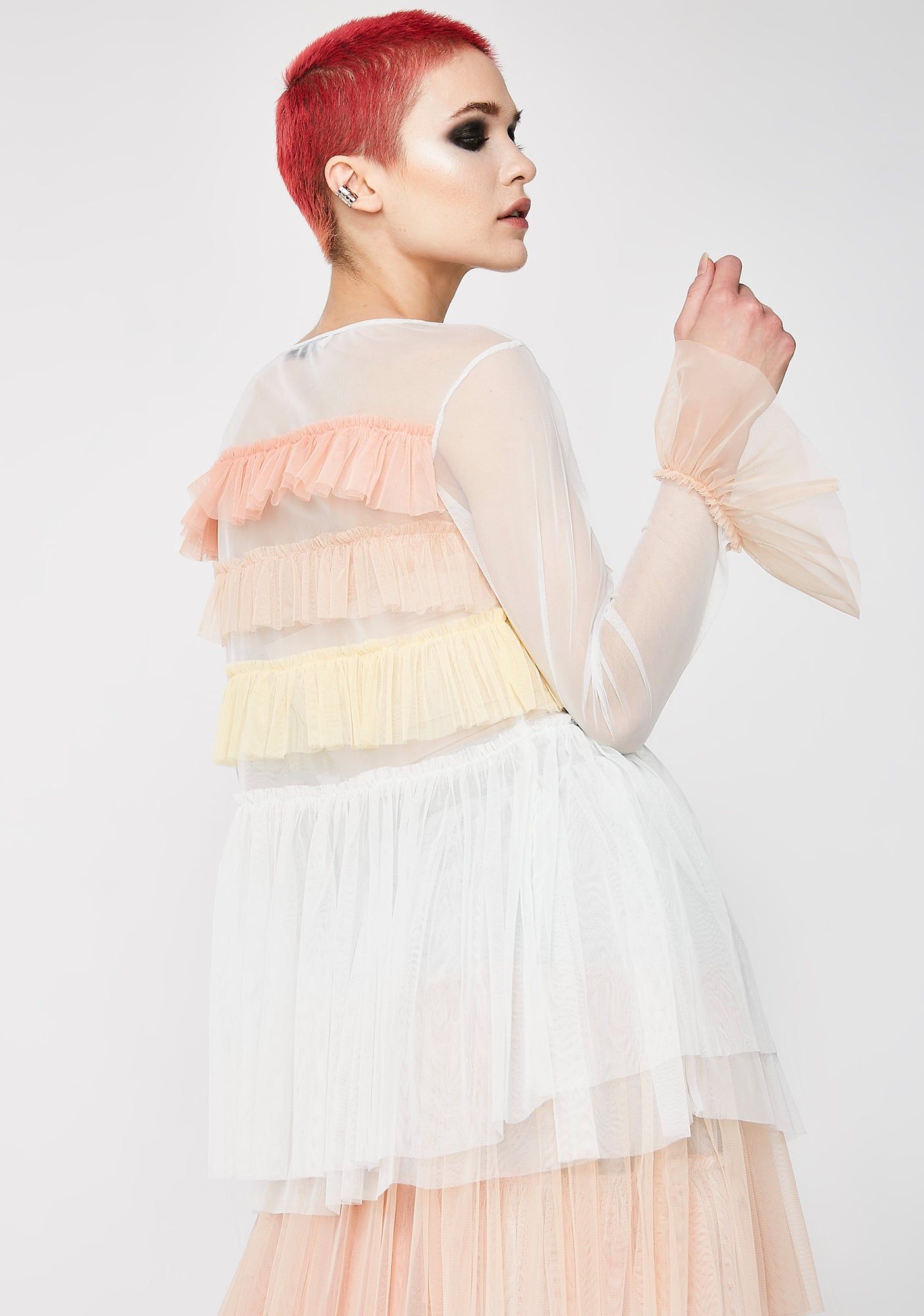 New Princess Ruffle Top sold by Dolls Kill product image thumbnail 4