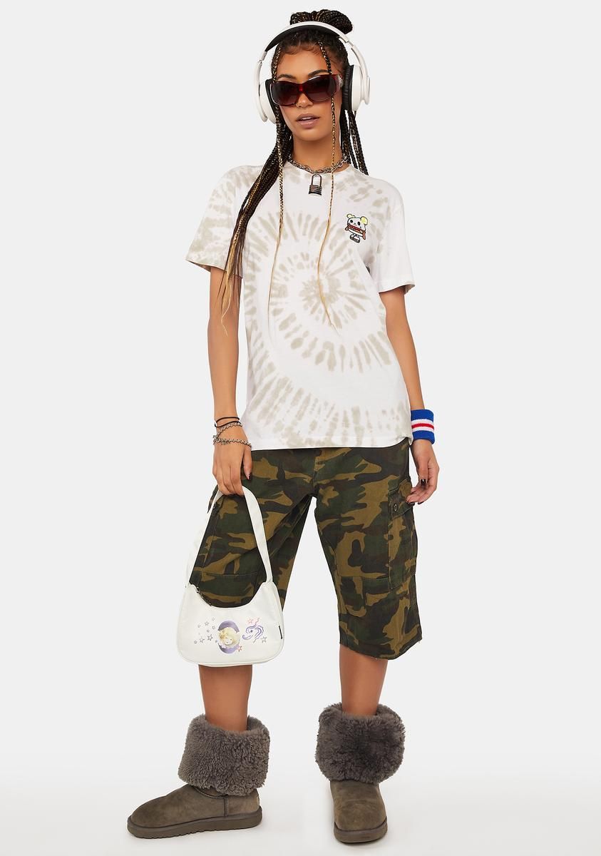 Burger House Tie Dye Tee sold by Dolls Kill product image thumbnail 3