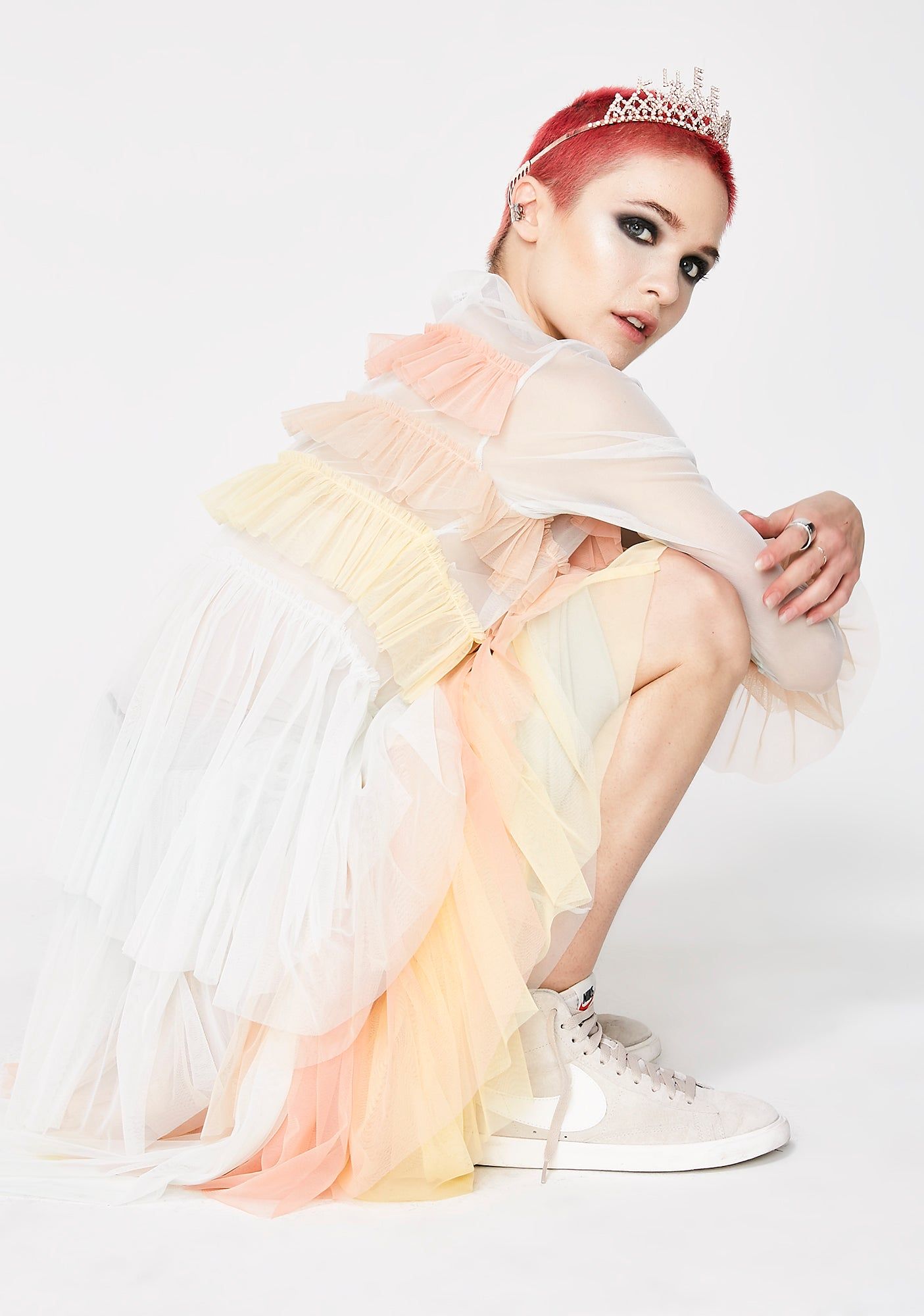 New Princess Ruffle Top sold by Dolls Kill product image thumbnail 5