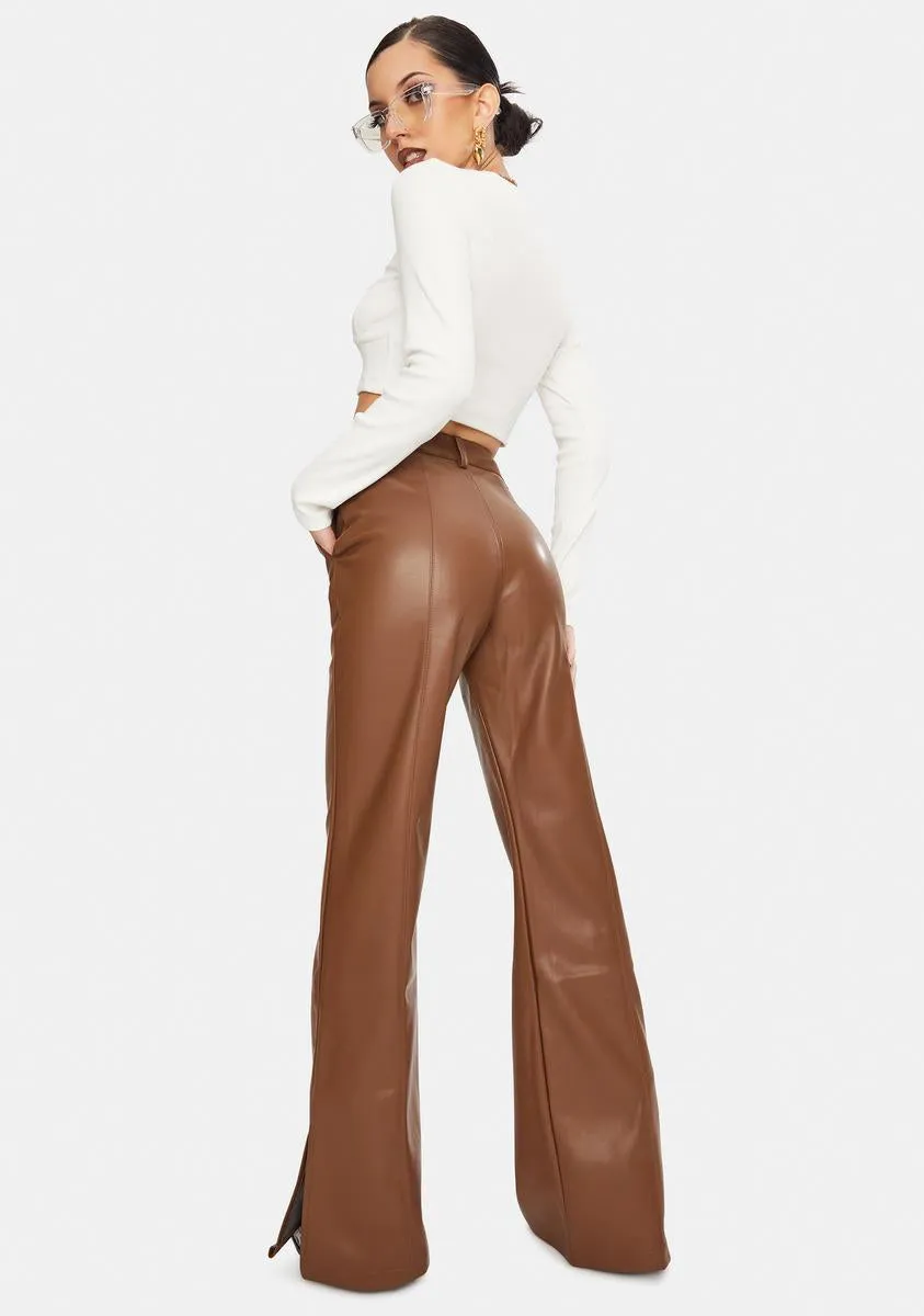 Briar Vegan Leather Pants sold by Dolls Kill product image thumbnail 4