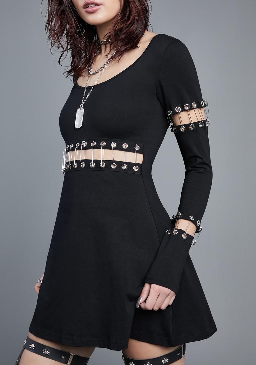 Fleeting Fury Mini Dress sold by Dolls Kill product image thumbnail 2