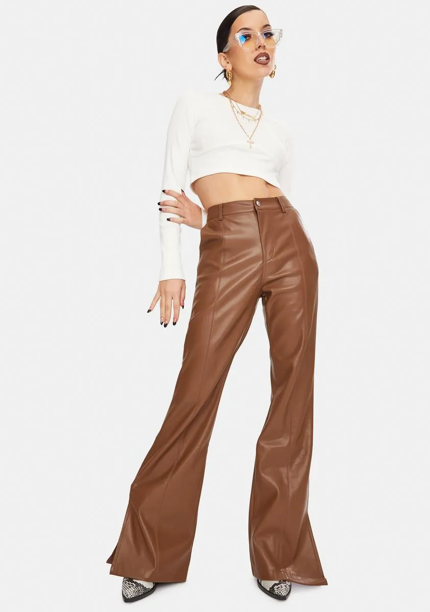 Briar Vegan Leather Pants sold by Dolls Kill product image thumbnail 2