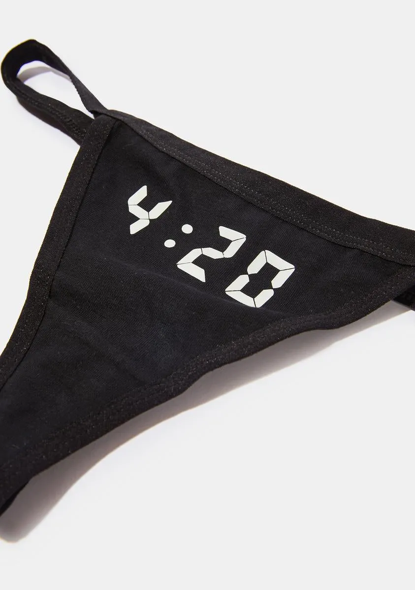 420 Glow In The Dark Thong sold by Dolls Kill product image thumbnail 3