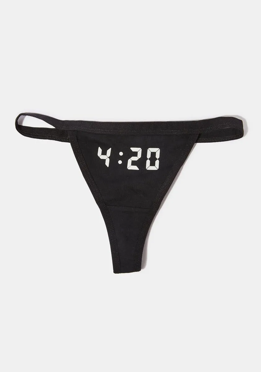 420 Glow In The Dark Thong sold by Dolls Kill product image thumbnail 5
