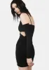 Yanis Off Shoulder Mini Dress sold by Dolls Kill
