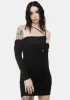 Yanis Off Shoulder Mini Dress sold by Dolls Kill