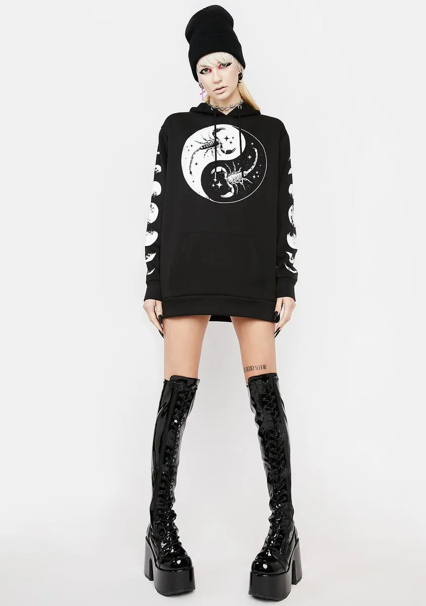 Elegance And Evil Hoodie sold by Dolls Kill product image thumbnail 3