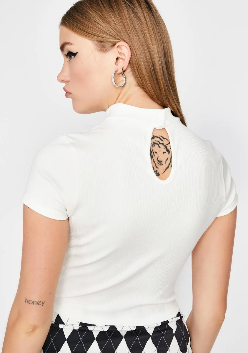 Angel Love More Cut-Out Top sold by Dolls Kill product image thumbnail 4