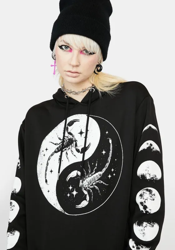 Elegance And Evil Hoodie sold by Dolls Kill