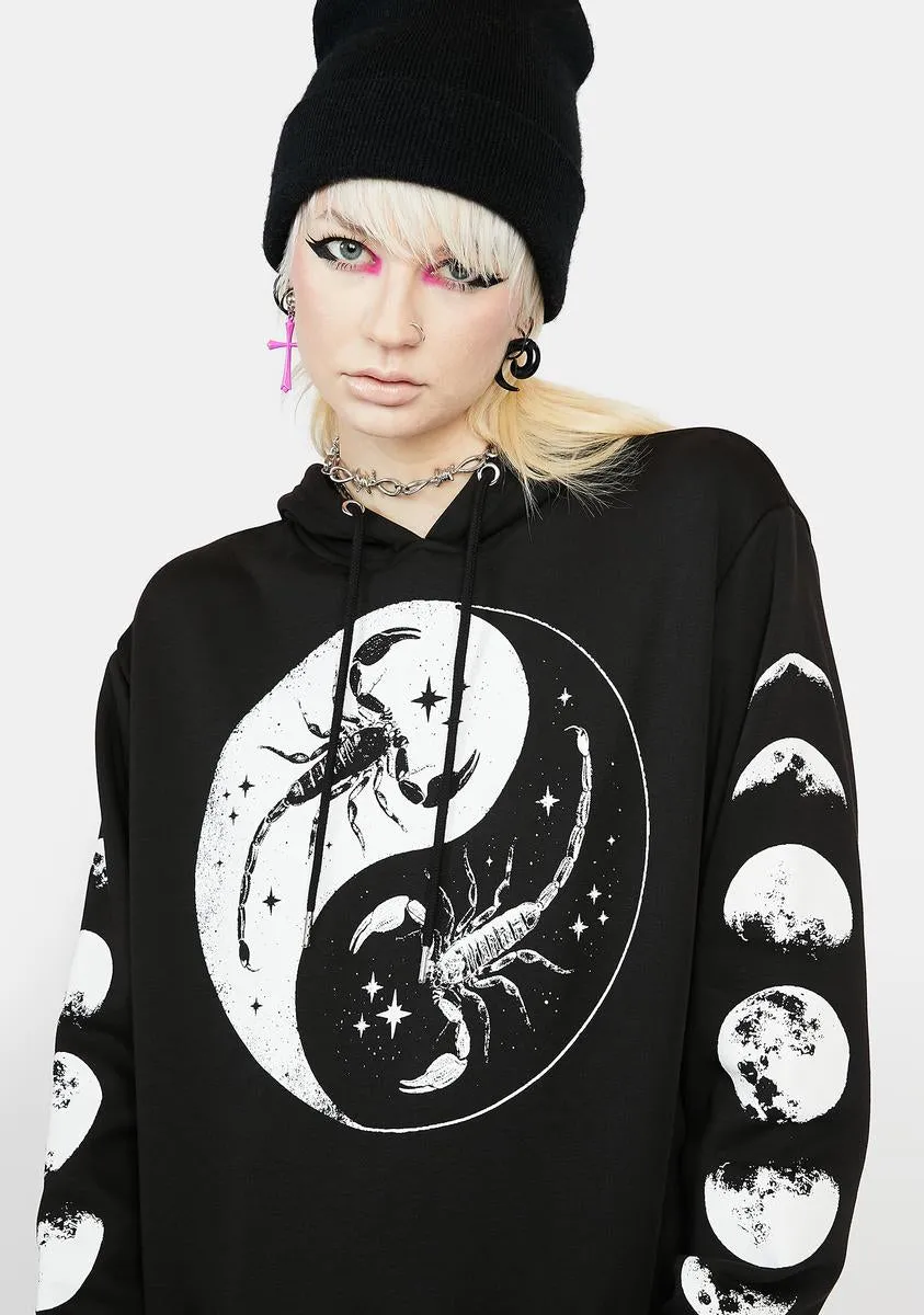 Elegance And Evil Hoodie sold by Dolls Kill