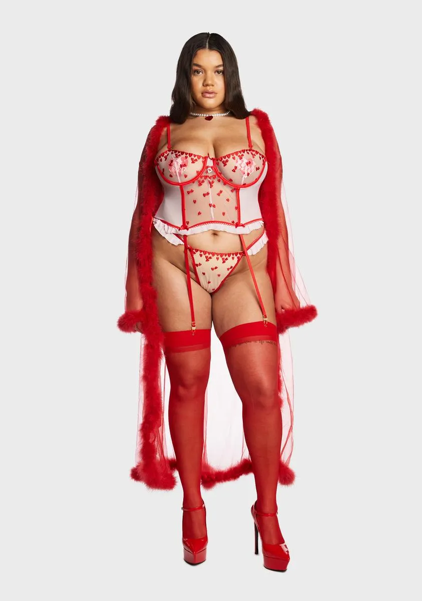 Plus Sweet Love Lingerie Set sold by Dolls Kill product image thumbnail 5