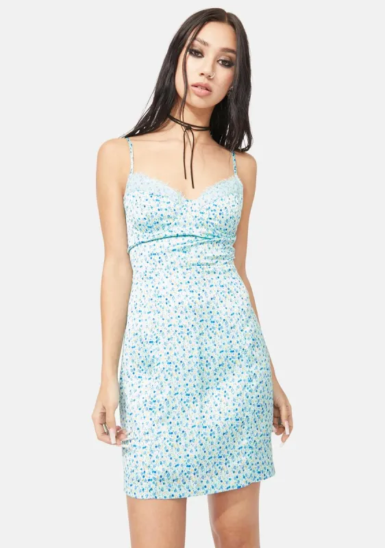 Love Addiction Satin Slip Dress sold by Dolls Kill