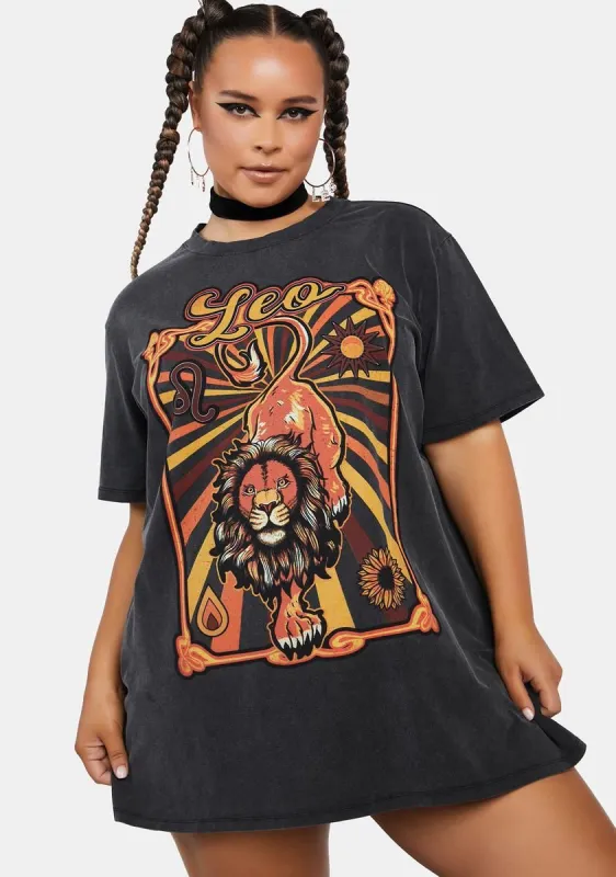 Plus Hear My Roar Graphic Tee sold by Dolls Kill