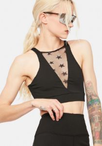 Star Playa Sporty Crop Top sold by Dolls Kill