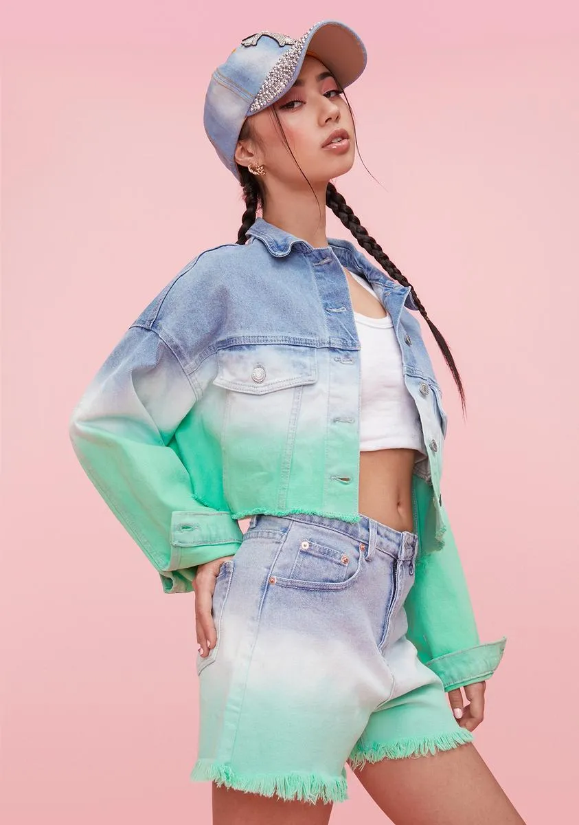 The Glow Up Denim Jacket sold by Dolls Kill product image thumbnail 2