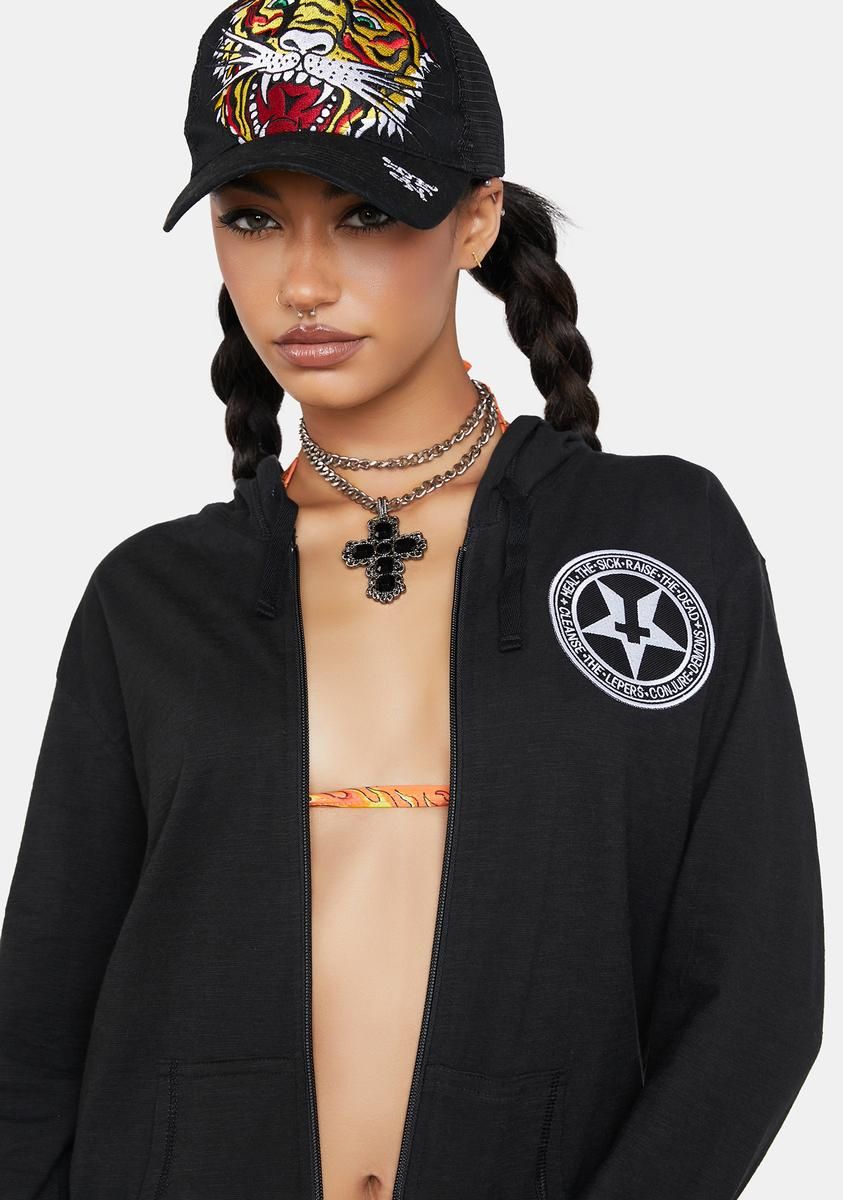 Grim Reaper Hoodie sold by Dolls Kill product image thumbnail 2