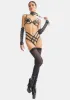 Skin Tite Vegan Leather Lingerie Set sold by Dolls Kill