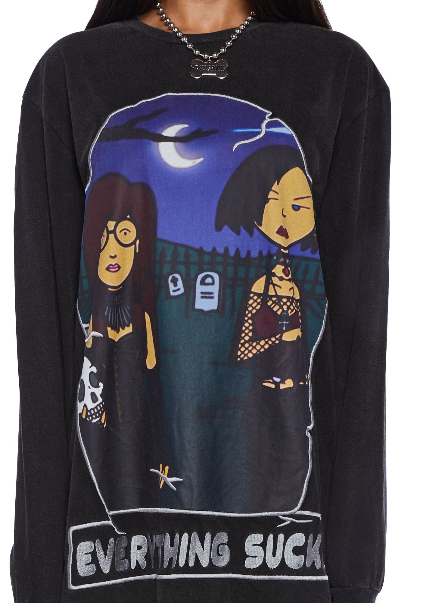 Harsh Realities Long Sleeve Top sold by Dolls Kill product image thumbnail 5