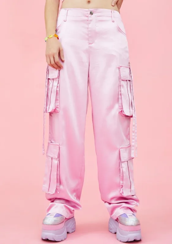 Candy Crushed Cargo Pants sold by Dolls Kill