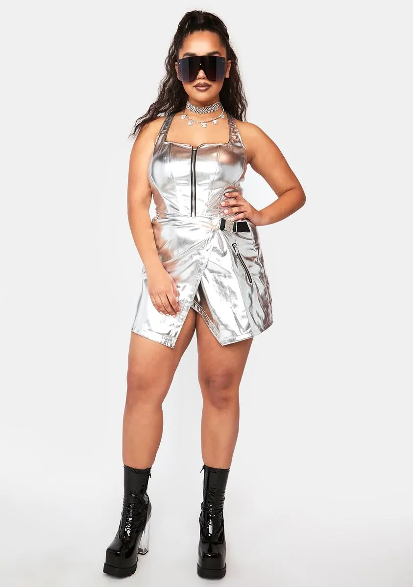 Plus Frosty Queen Corset Top sold by Dolls Kill product image thumbnail 3