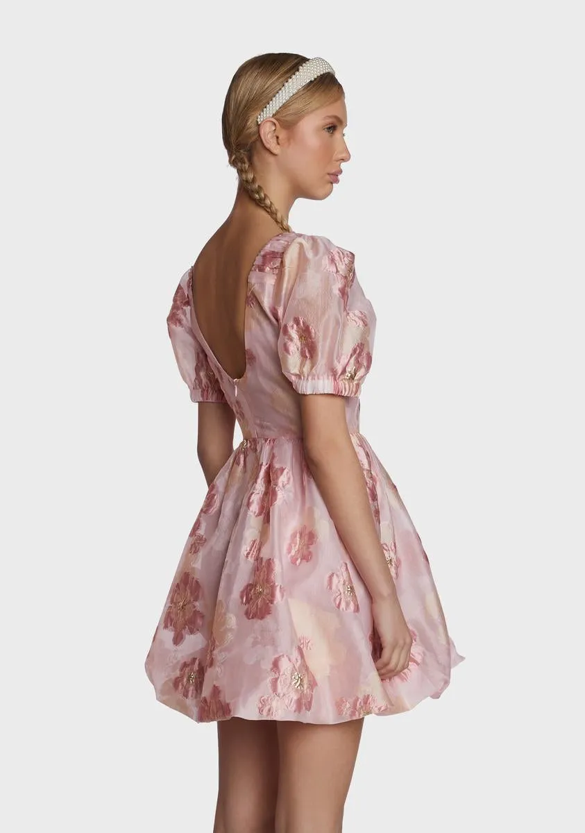 Isabella Jacquard Mini Dress sold by Dolls Kill product image thumbnail 4