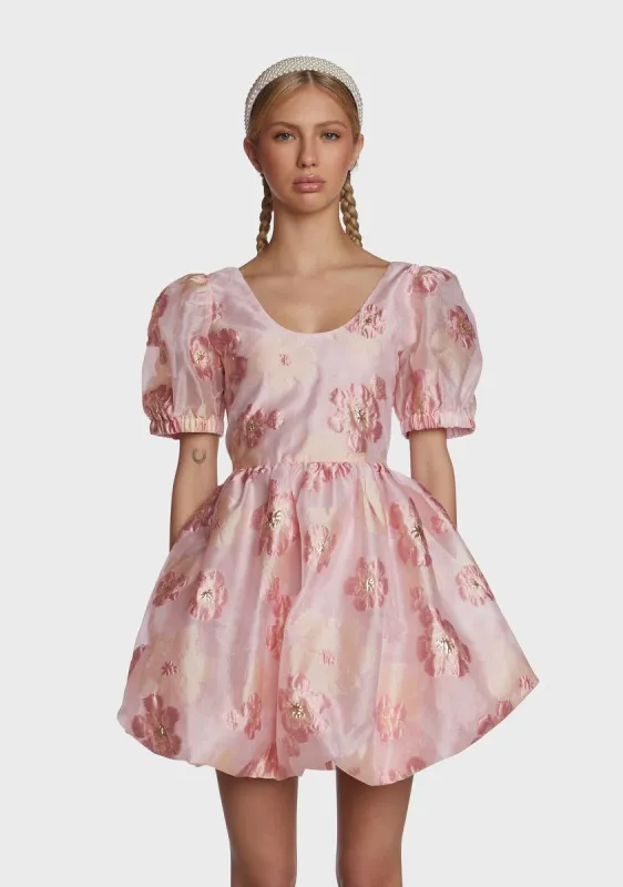 Isabella Jacquard Mini Dress sold by Dolls Kill