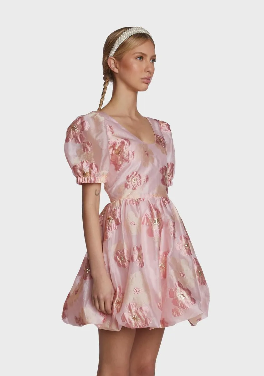Isabella Jacquard Mini Dress sold by Dolls Kill product image thumbnail 3