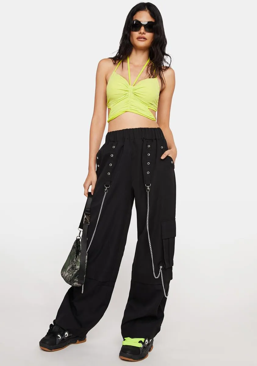 Dark Happiest With You Cargo Pants sold by Dolls Kill product image thumbnail 2