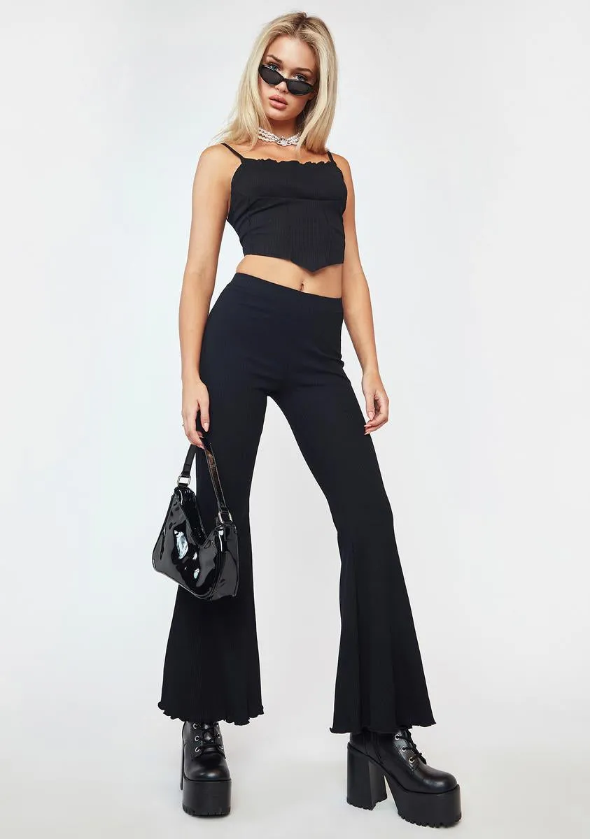 Cool Is Cancelled Flare Pants sold by Dolls Kill product image thumbnail 3