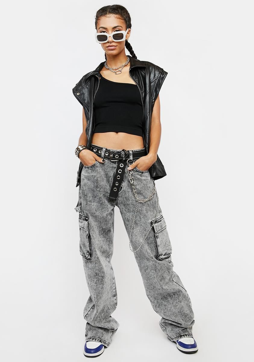 One Shoulder Tank Top sold by Dolls Kill product image thumbnail 3