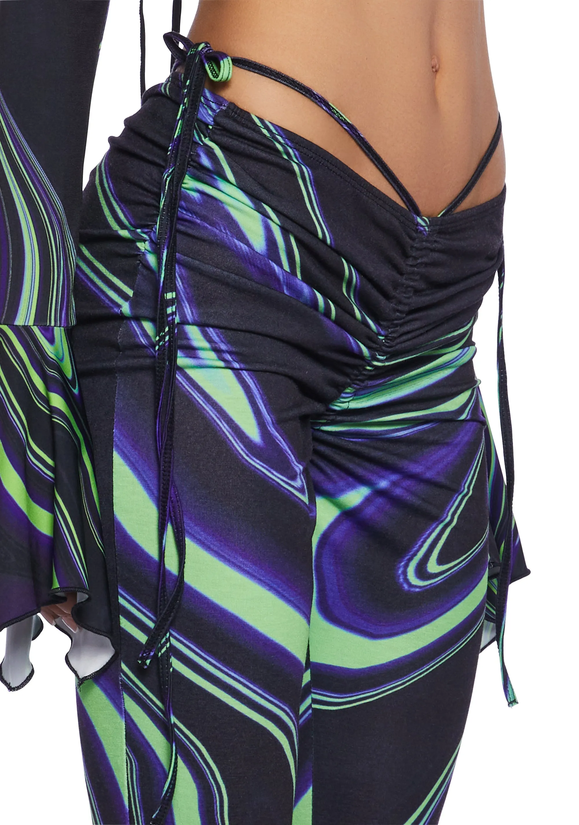 Synth Metamorphosis Flared Pants sold by Dolls Kill product image thumbnail 5